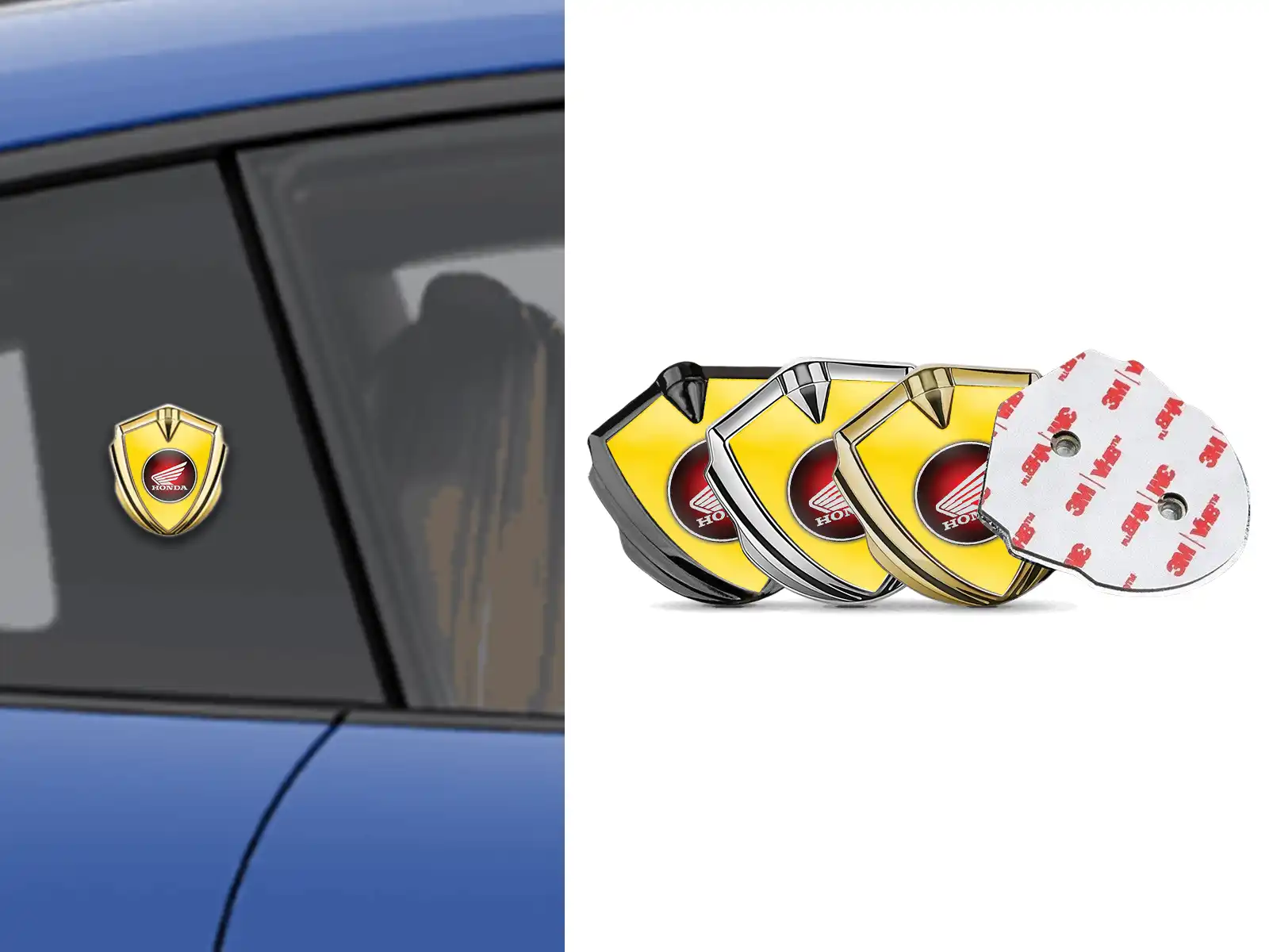 Honda Badge Fender Max Stile Emblema Robusto